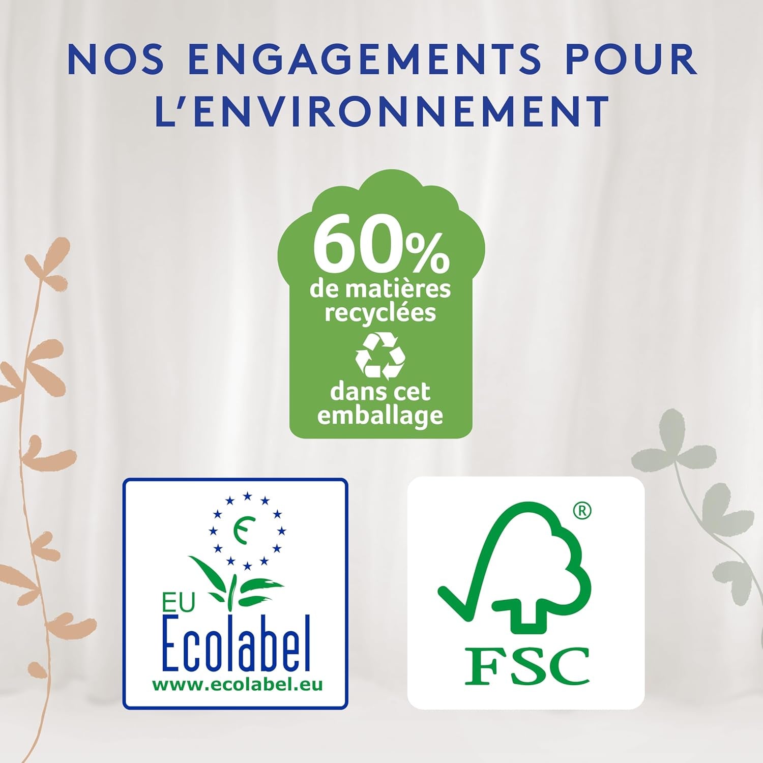 Douceur Naturelle - Majtki, rozmiar 6 (16-26 kg) opakowanie na 1 miesiąc - 112 majtek