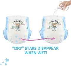 Pieluszki z nadrukiem dla dorosłych 5500-5800 ml, 2 opakowania, 3 nadruki, losowy asortyment - Astro Babies (L)