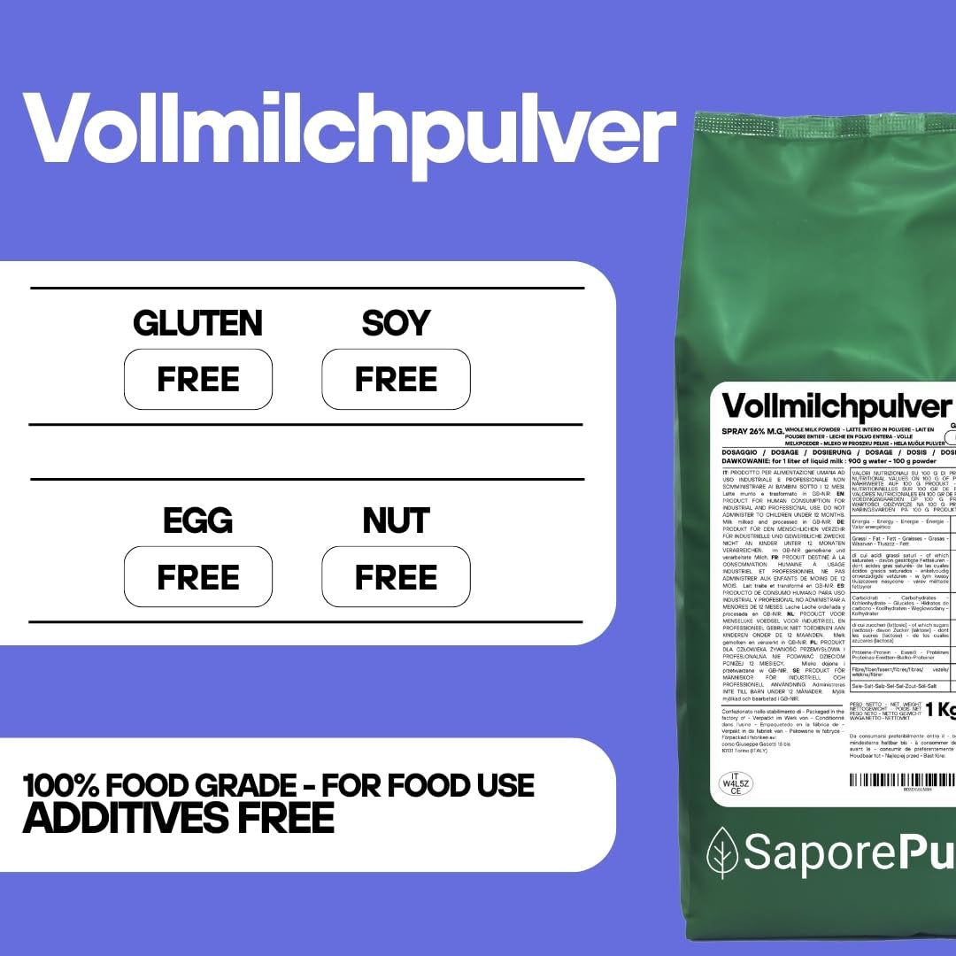 Vollmilchpulver 1 kg - Mleko w proszku