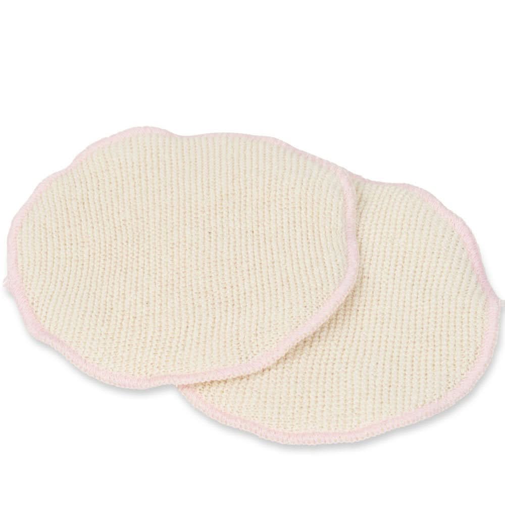 ELANEE Wkładki laktacyjne wykonane z wełny jedwabnej (2 warstwy) - Wkładki laktacyjne można prać ręcznie - Delikatne dla bardzo zużytych sutków Akcesoria Żywność i karmienie Bebe Naty Shop