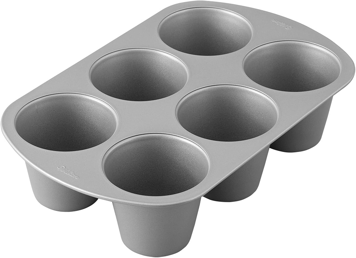 Wilton 24 Er Mini-Muffinbackform, Antihaftbesichtett, Silber Formy i blachy do pieczenia Naty Shop King Size