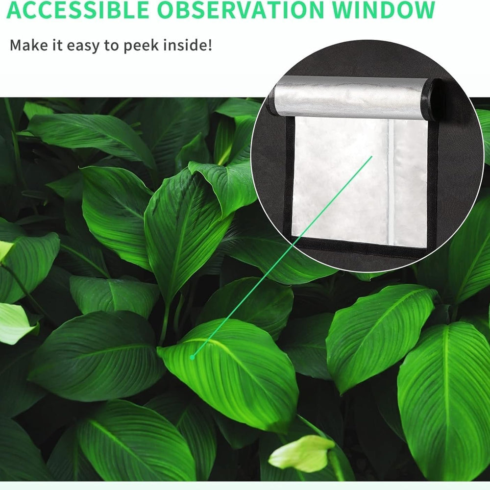 Namiot do uprawy 80x80x180 cm Namiot do uprawy ze zdejmowaną wodoodporną tacą bazową Idealny rozmiar do hydroponiki