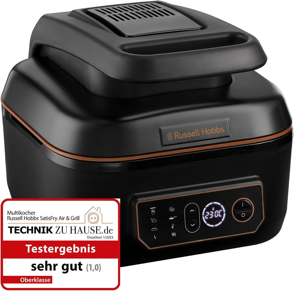 Russell Hobbs Air Fryer L 4L Rapid Airfryer, 7 funkcji gotowania, 10 programów Sprzęt AGD Naty Shop Heißluftfritteuse Multi (Ober- Und Unterhitze)
