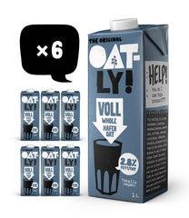 Oatly Haferdrink 2,8% Fett - Packung mit 6 (6 x 1 litr)