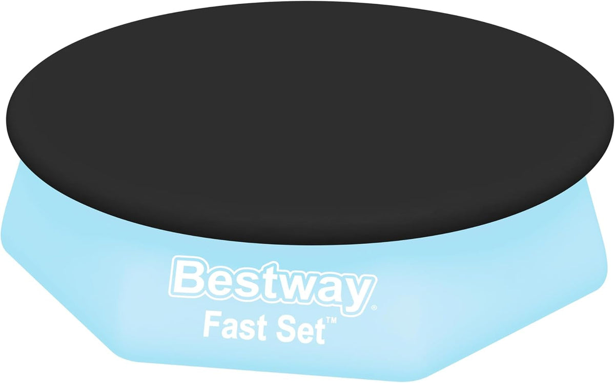 Prelată Bestway din PVC Ø 240 cm, neagră, rotundă