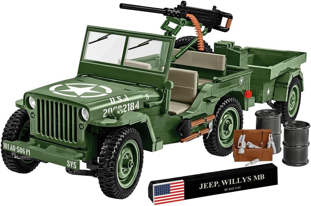 Willys MB + przyczepa