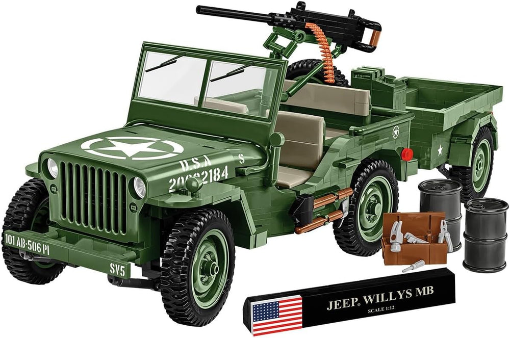 Willys MB + przyczepa