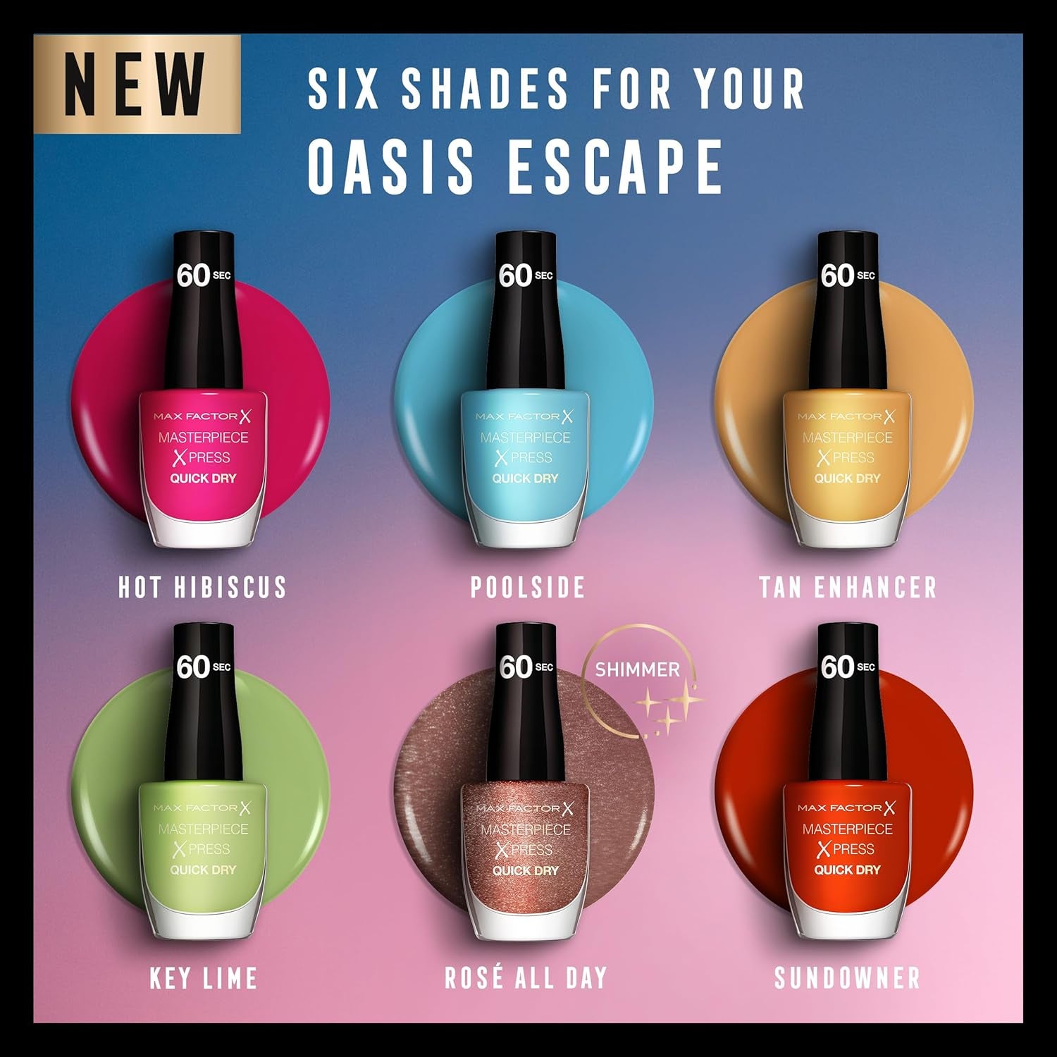 Lakier do paznokci Max Factor Masterpiece Xpress Key Lime 590, 8 ml