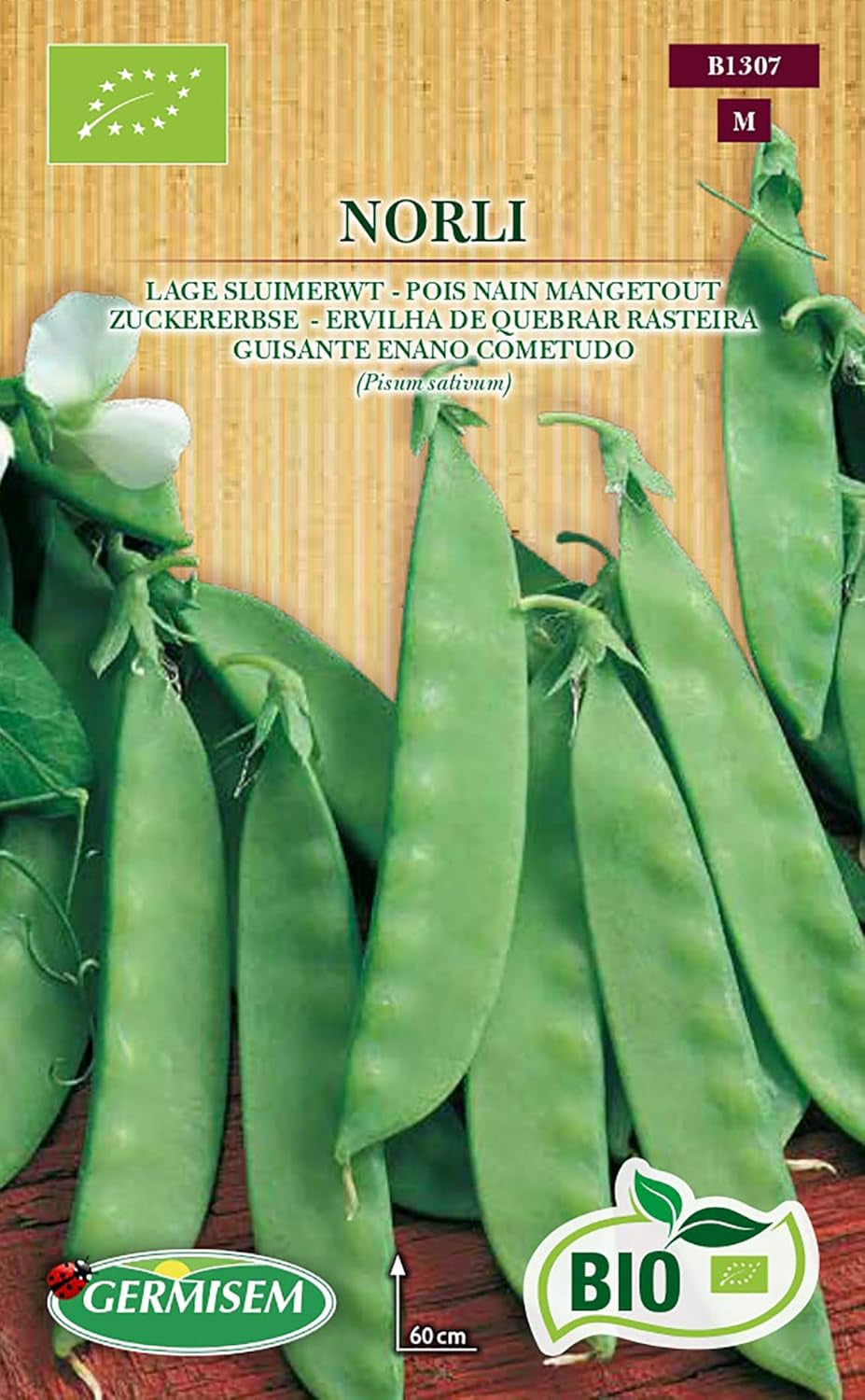 Zuckererbse NORLI 80G, Mehrfarbig, ECBIO1307