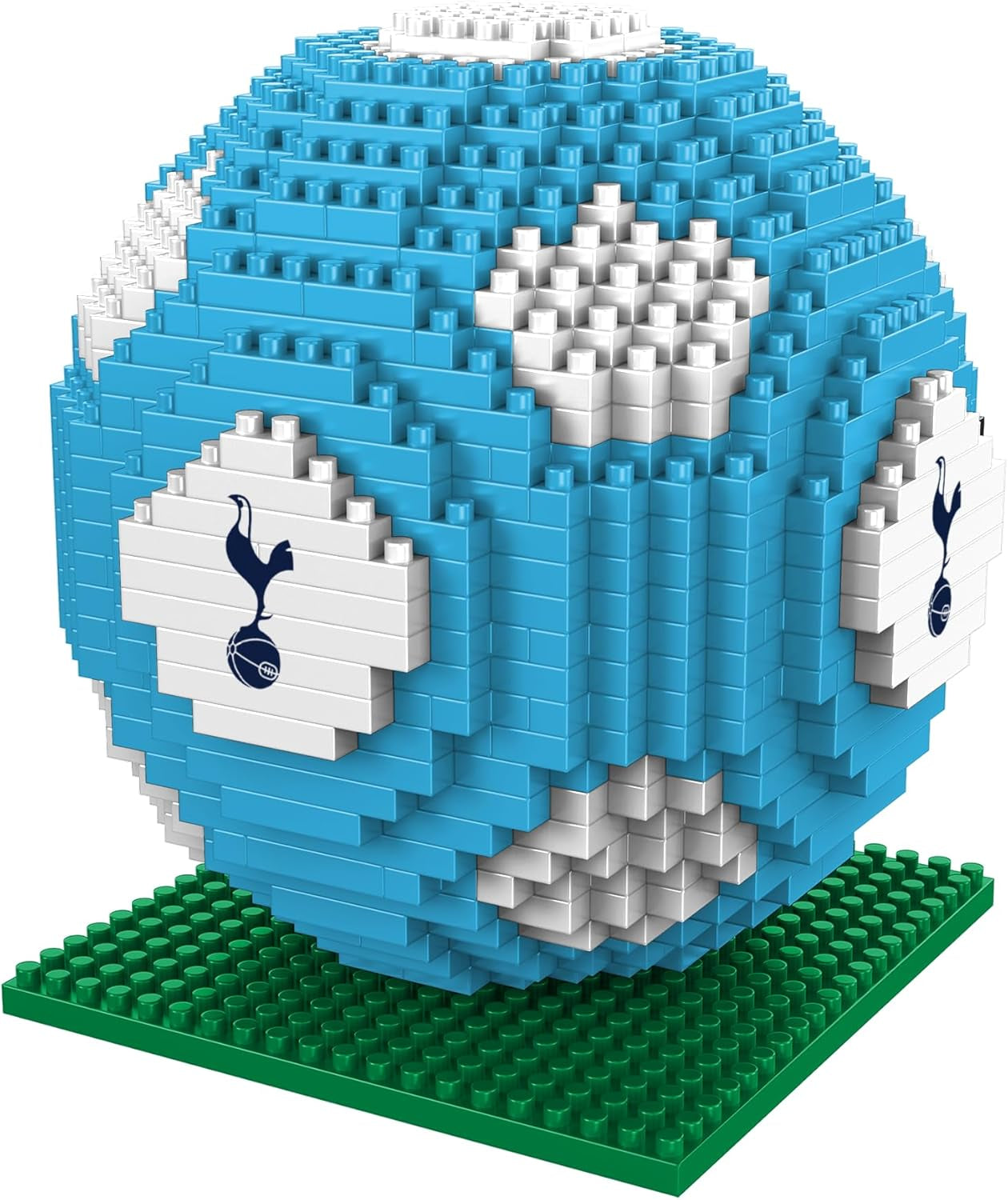 FOCO Offizielles Lizenzprodukt Manchester City FC BRXLZ 3D-Fußball-Konstruktionsspielzeug Modell In alternatywny Teamfarbe