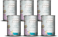 MjAMjAM - Hrană umedă premium pentru pisici - Senior - pui suculent, pachet de 6 (6 x 400g), fără cereale