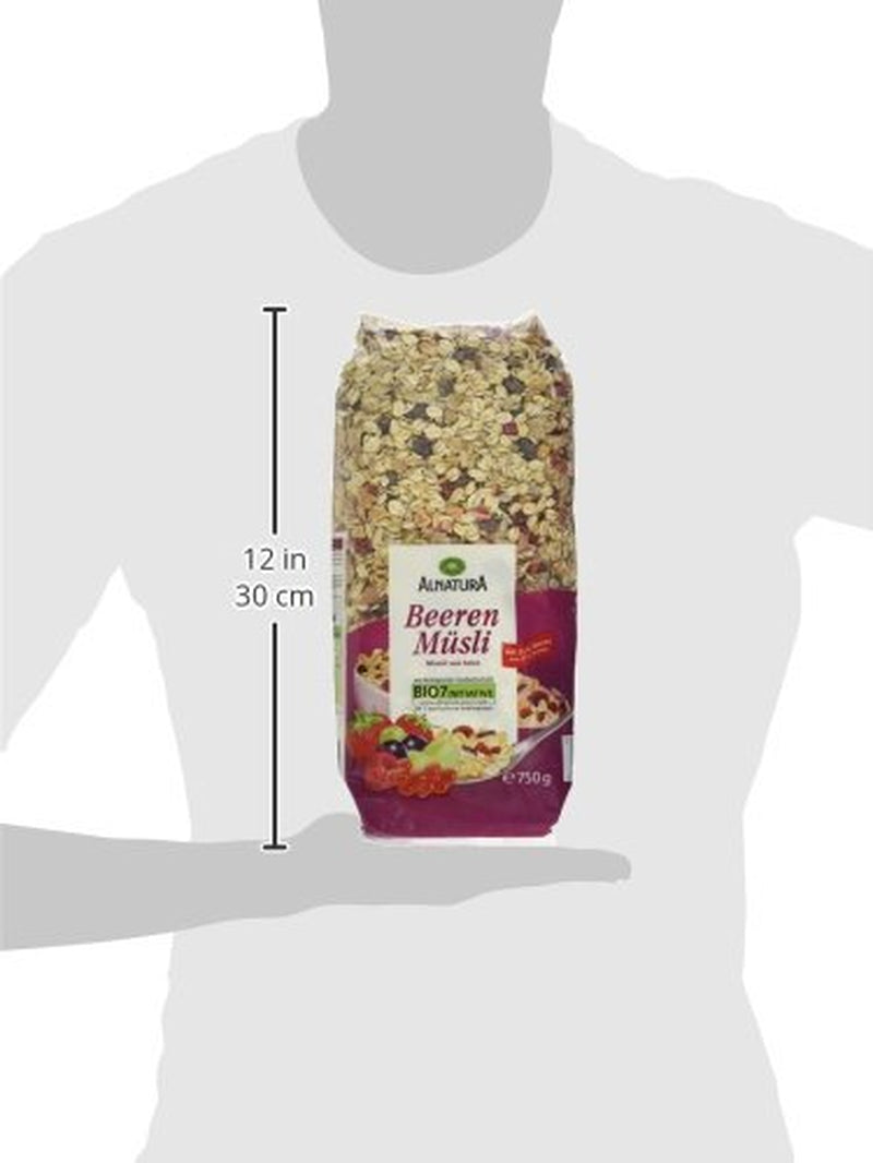 Organiczne musli z owocami leśnymi, 750g