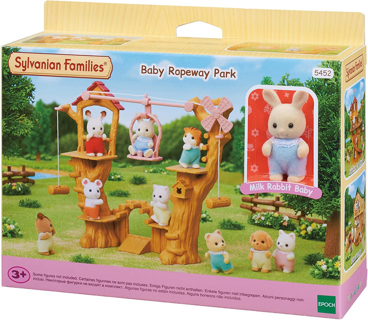 Sylvanian Families 5452 Baby Ropeway - Zestaw domek dla lalek Dolls Naty Shop Domyślny tytuł
