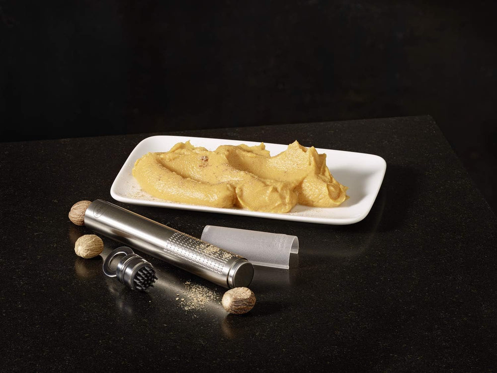 RÖSLE Młynek do gałki muszkatołowej, stal nierdzewna 18/10 Obieraczka Naty Shop