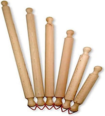 Nudelholz Buchenholz cm70 Küchenwerkzeug, materiał, wielokolorowy, 70x4x4 cm