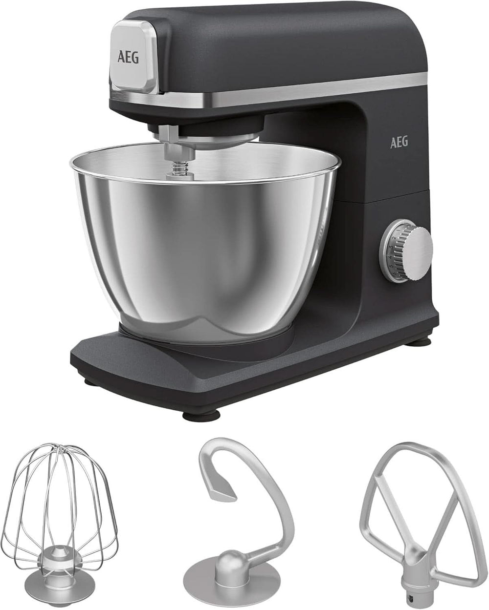 AEG KM5-1-4BPT Robot kuchenny / + akcesoria / 1200 W / 6 ustawień prędkości Matka i Dziecko Naty Shop