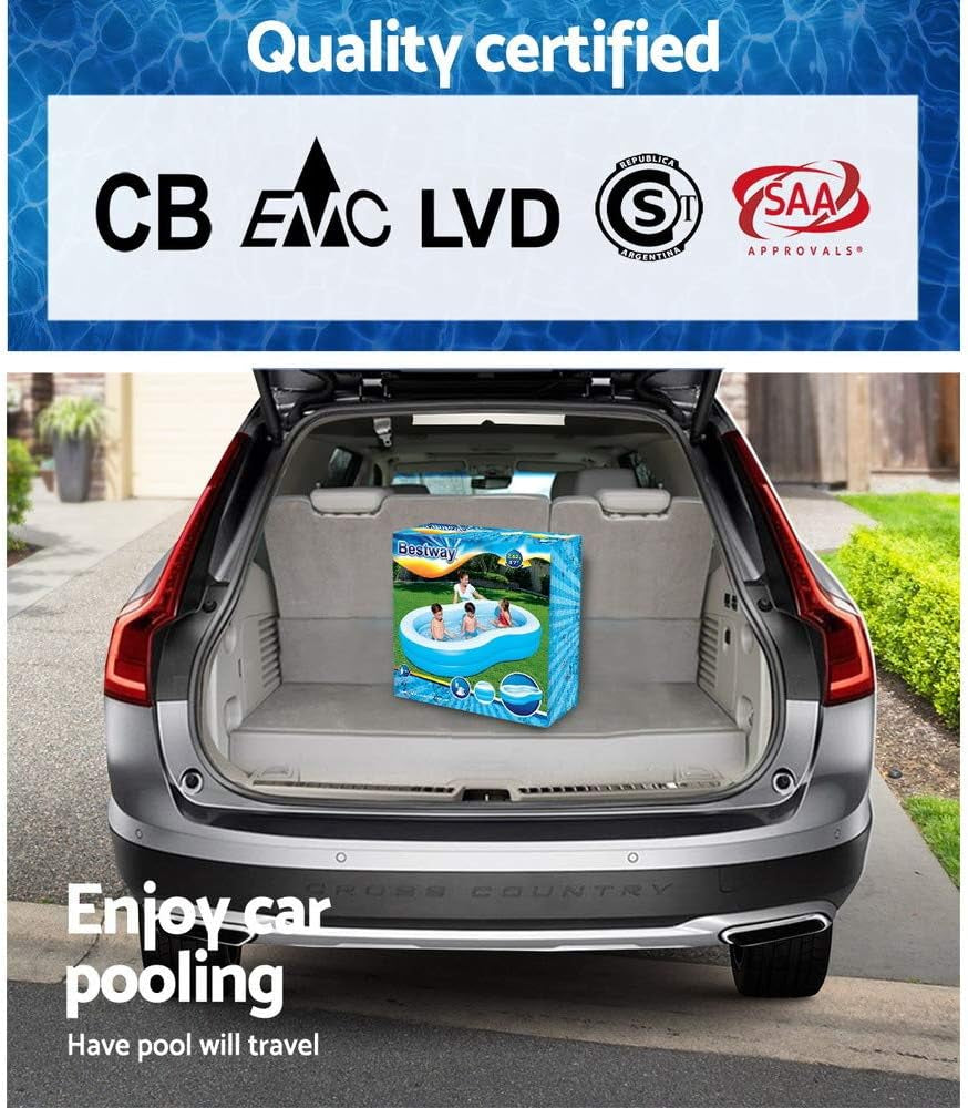 Nadmuchiwane baseny Bestway 54117-17 Niebieski/Biały