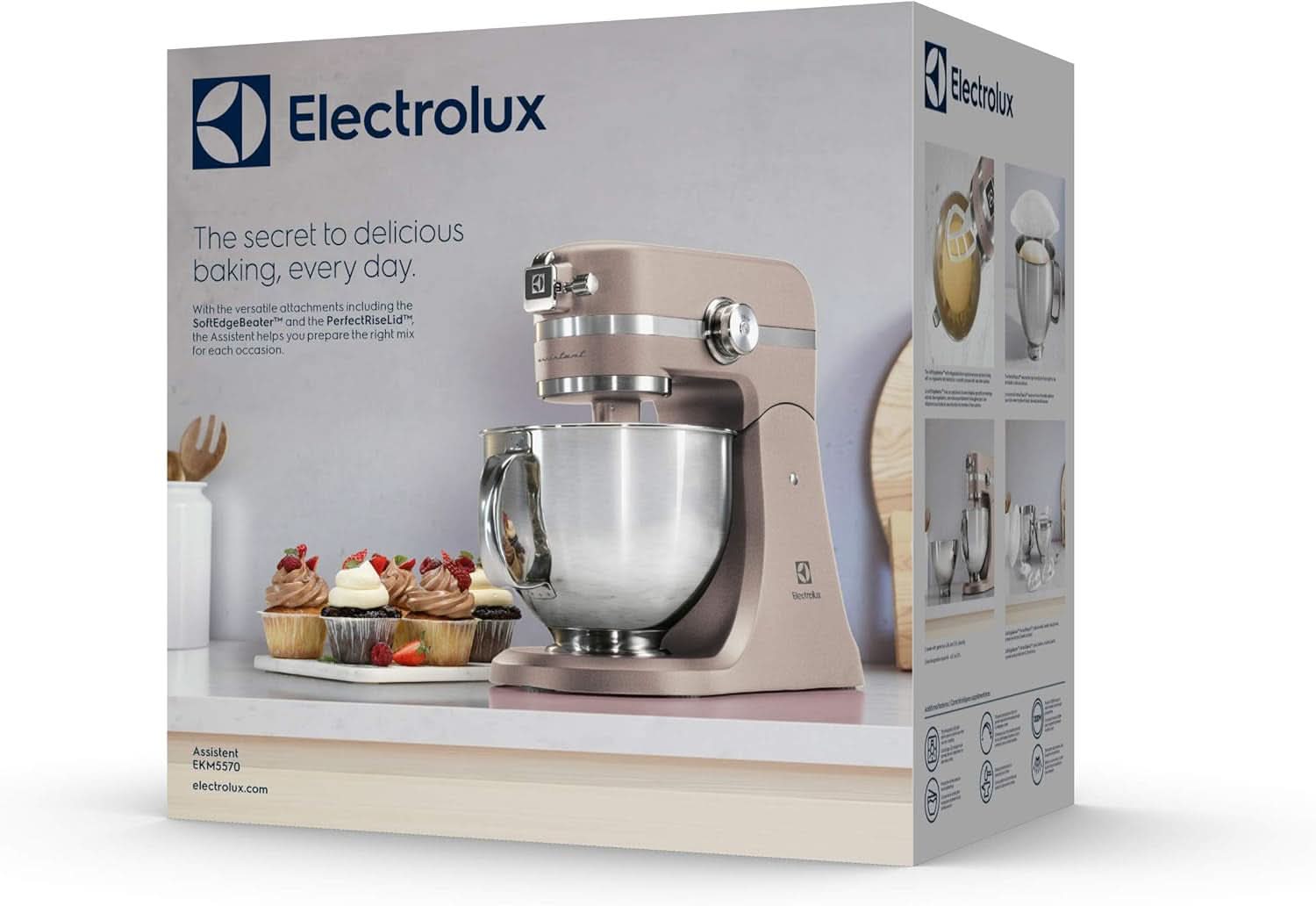 Robot kuchenny Electrolux Assistant EKM5570, 1200W, metalowa obudowa, 10 prędkości Naty Shop