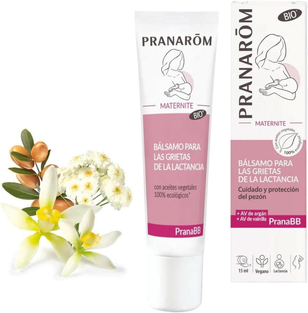Pranarom, Balsam dla kobiet w ciąży Pęknięcia Karmienie piersią BIO 15Ml Akcesoria Żywność i karmienie piersią Sklep Bebe Naty