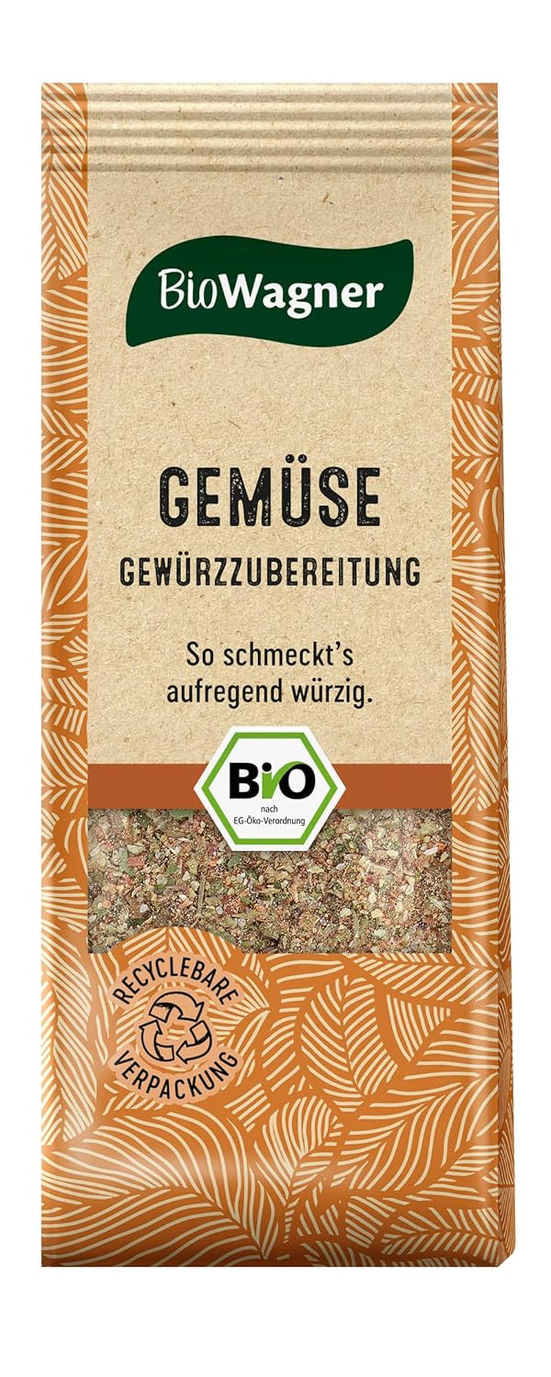 BioWagner - Bio Ras el Hanout, Gewürzmischung für orientalische und arabische Gerichte, idealny do kuskusu, tajine lub hummus, naturbelassene Bio-Zutaten, opakowanie Verpackung nadające się do recyklingu, 50 g