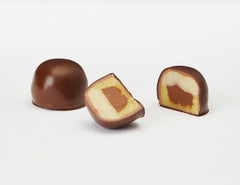 Mozart Baroque - Autentyczne kulki nugatowe z ciemnej czekolady Mozart i marcepanu 12 sztuk 1 x 240 g (opakowanie 5 sztuk)