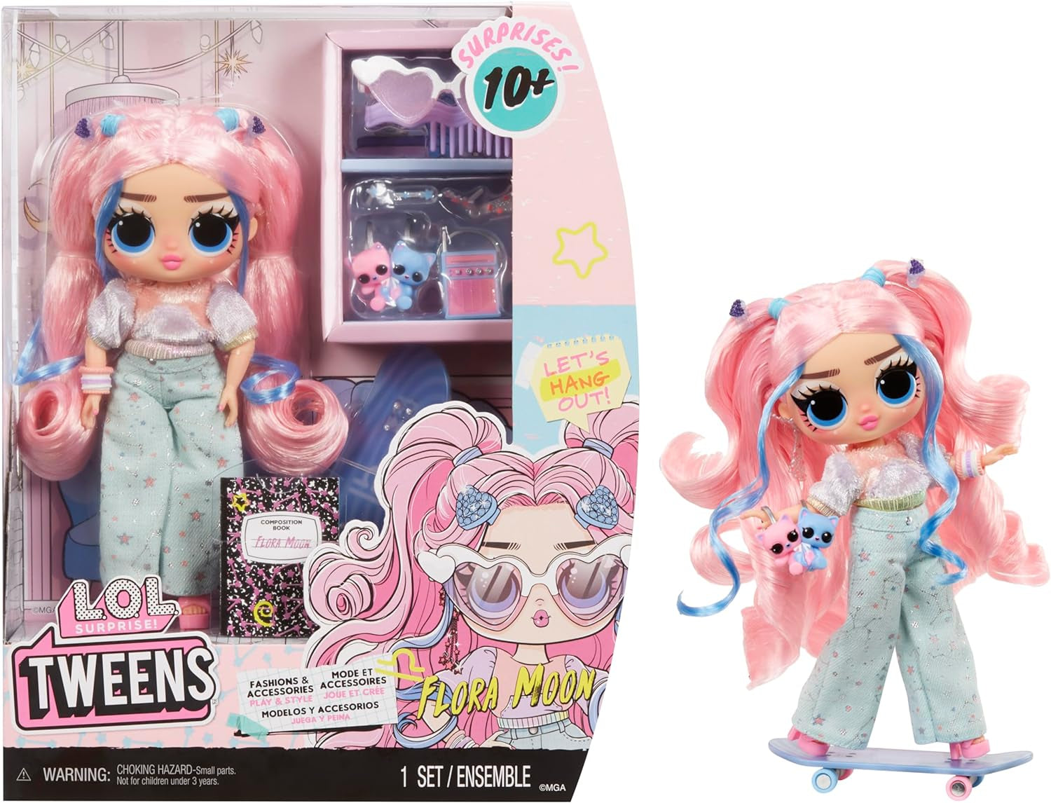 L.O.L. Surprise! Tweens Core Doll - Freshest - Enthält 1 Modepuppe mit Outfit und Accessoires, 4 zum Sammeln, Frischeste