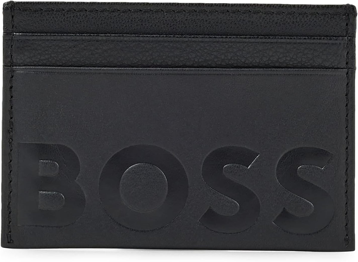 BOSS Hugo Bărbat Big Bb_s Cardholder, Black1, ONESI EU Portofel Barbati Naty Shop Titlu implicit