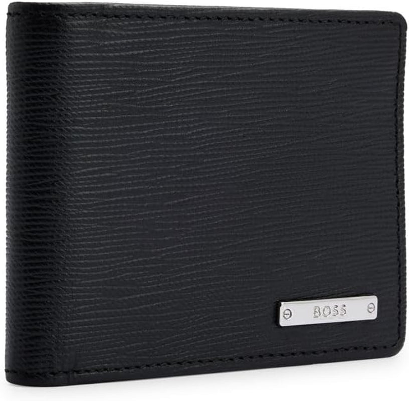 BOSS Hugo Portofel pentru bărbați Gallerya_6 Cc, Black1, ONESI EU Portofel Barbati Naty Shop