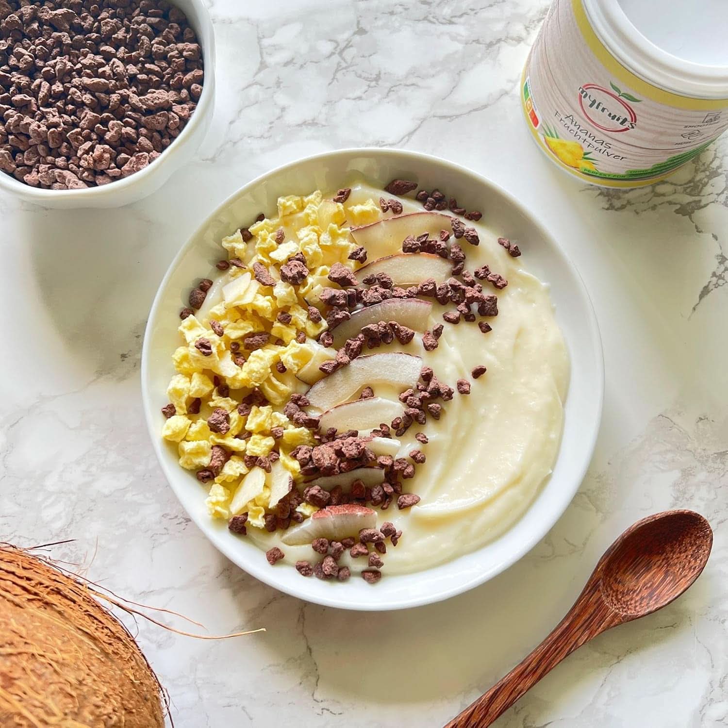 Myfruits owoc ananasa w proszku 500 gram Aromas Naty Shop