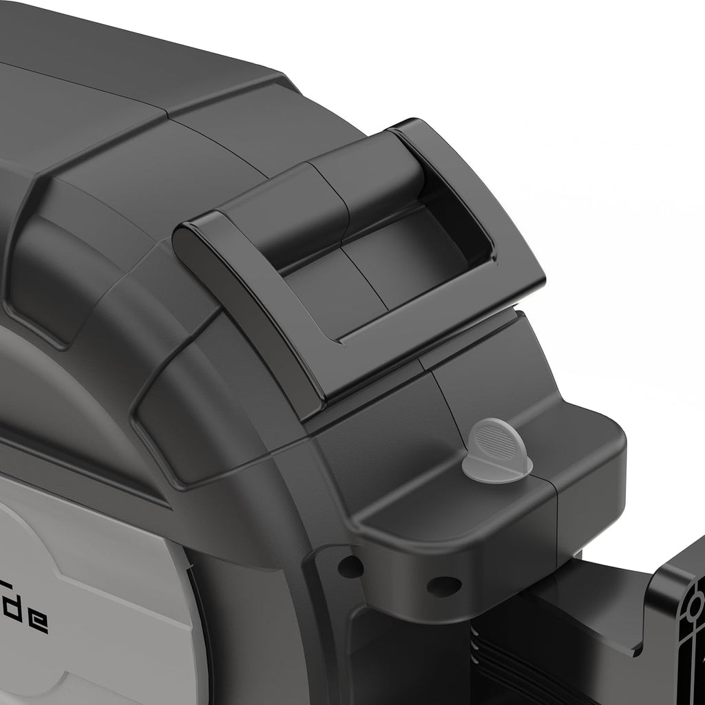 Rolă automată pentru furtun Güde 20-2-2 1/2 (pentru montare pe perete, rotire la 180°, furtun de 20 m, pulverizator de apă, suport de perete, retragere automată, opritor retragere, mâner de transport, 2 cuplaje rapide)