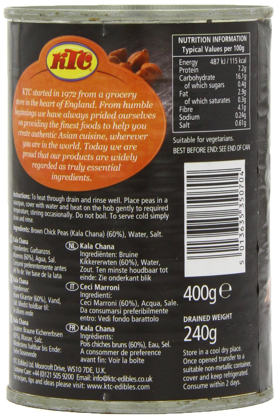 - Ciecierzyca brązowa (z puszki), opakowanie 12 szt. (12 x 400g)