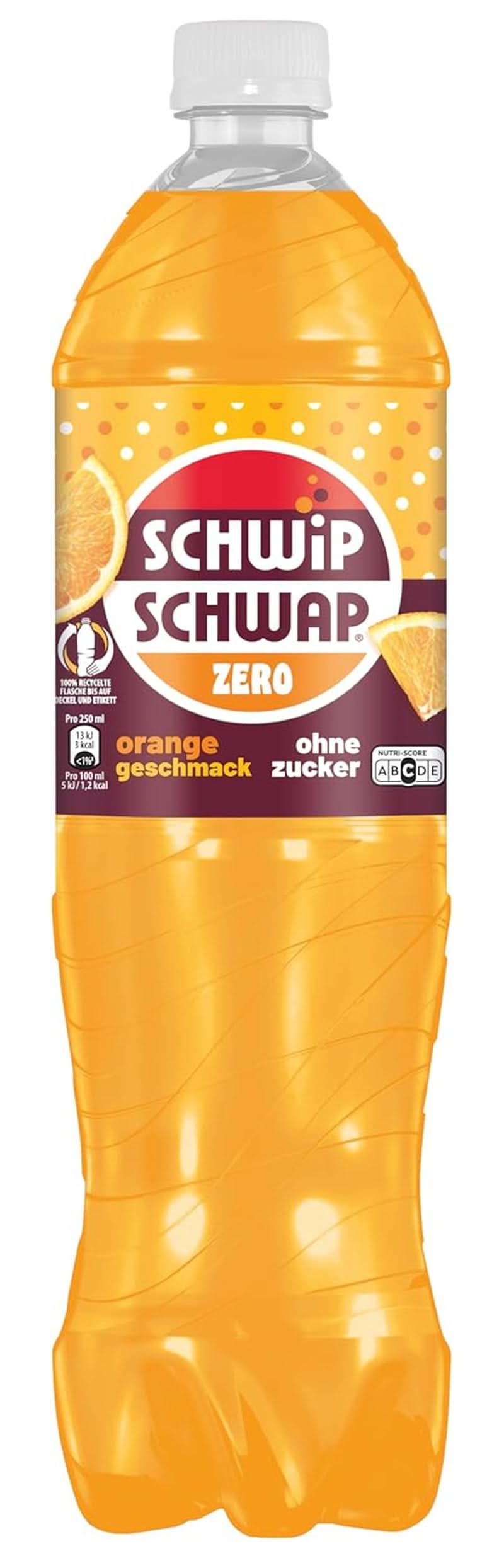 Schwip Schwap Zero Orange, napój bezalkoholowy o smaku pomarańczowym, zestaw 6 x 1,25 litra Napoje bezalkoholowe Naty Shop Wersja klasyczna