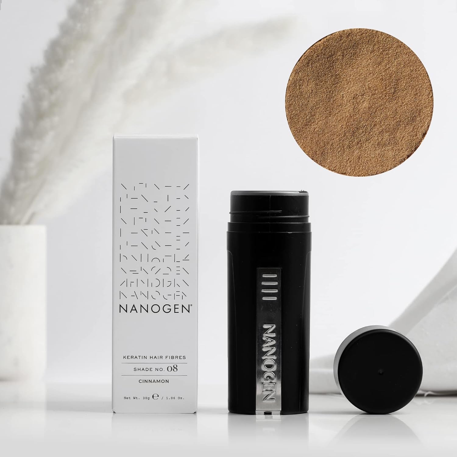 Włókna Zagęszczające Włosy Cynamon 30G Pielęgnacja Włosów Naty Shop