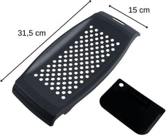 Tarka spaetzlowa Fackelmanna ze skrobaczką do ciasta Obieraczka Naty Shop