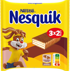Nestlé Crunchy Waffle Pyszny batonik waflowy z mlecznej czekolady Opakowanie zbiorcze 1 opakowanie (3 x 26 g każde)