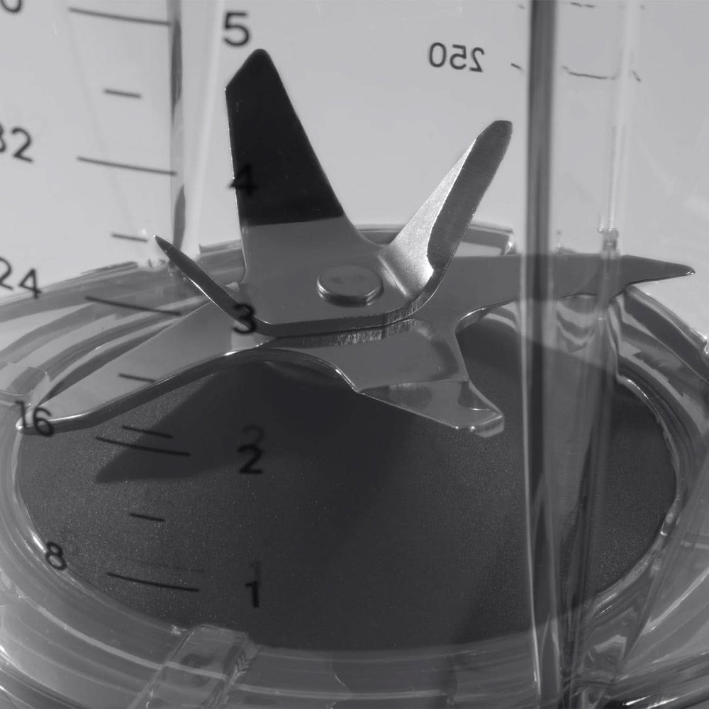 Pełnowymiarowy blender Nutribullet, mikser Elektrischer, wielofunkcyjny mikser Stabmixer, mikser Professioneller, 1000 Watt Leistung, 1,6 l Becher, Grau, NBF450DG Kitchen Naty Shop