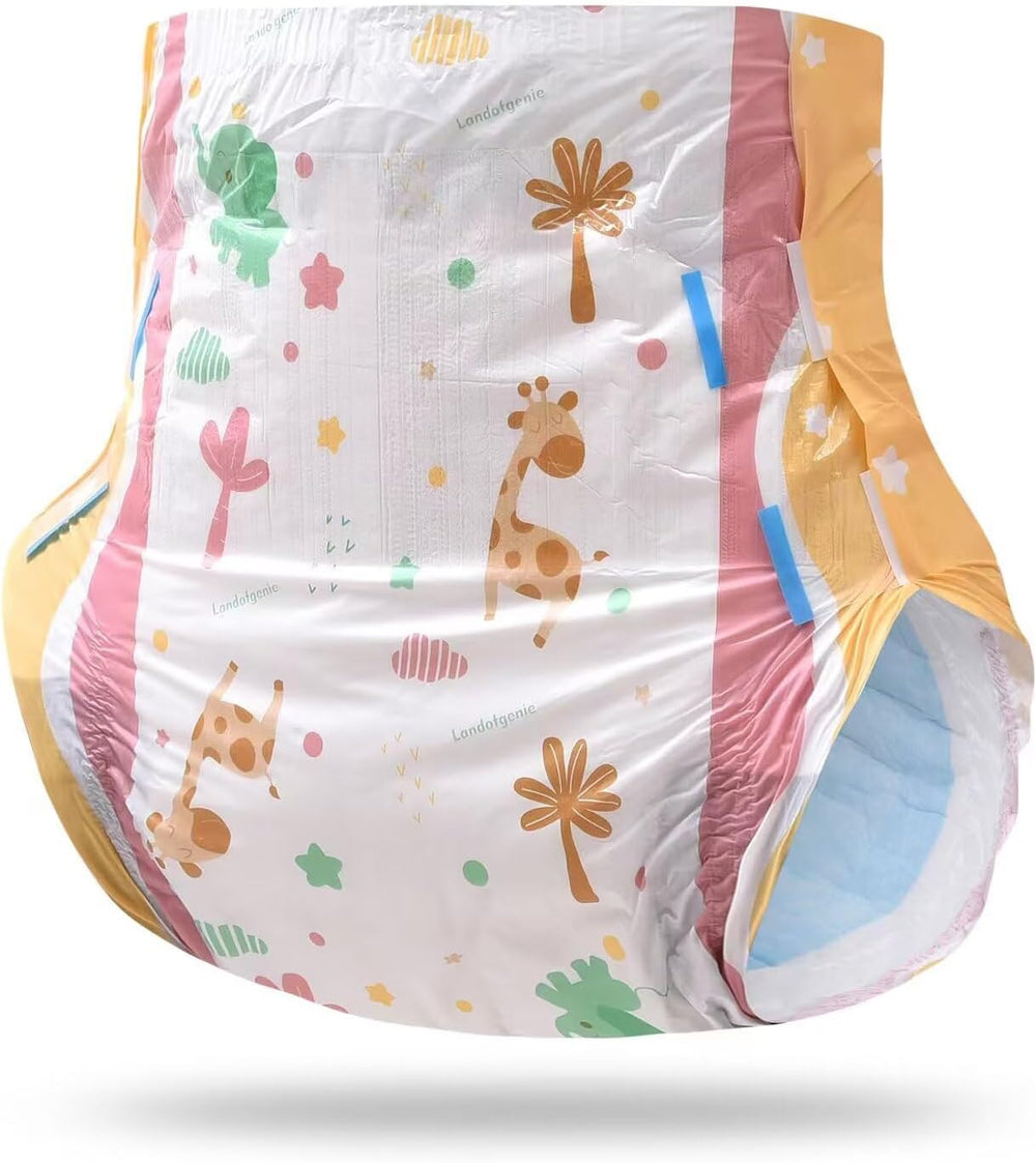 Landofgenie Adult, duże pieluszki z klapką, 2 szt