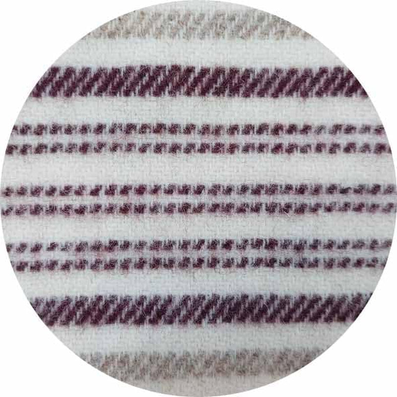 Kątownik Toison D'Or, 220 x 240 cm, biały/bakłażan/Bizet Kołdry i kołdry Naty Shop