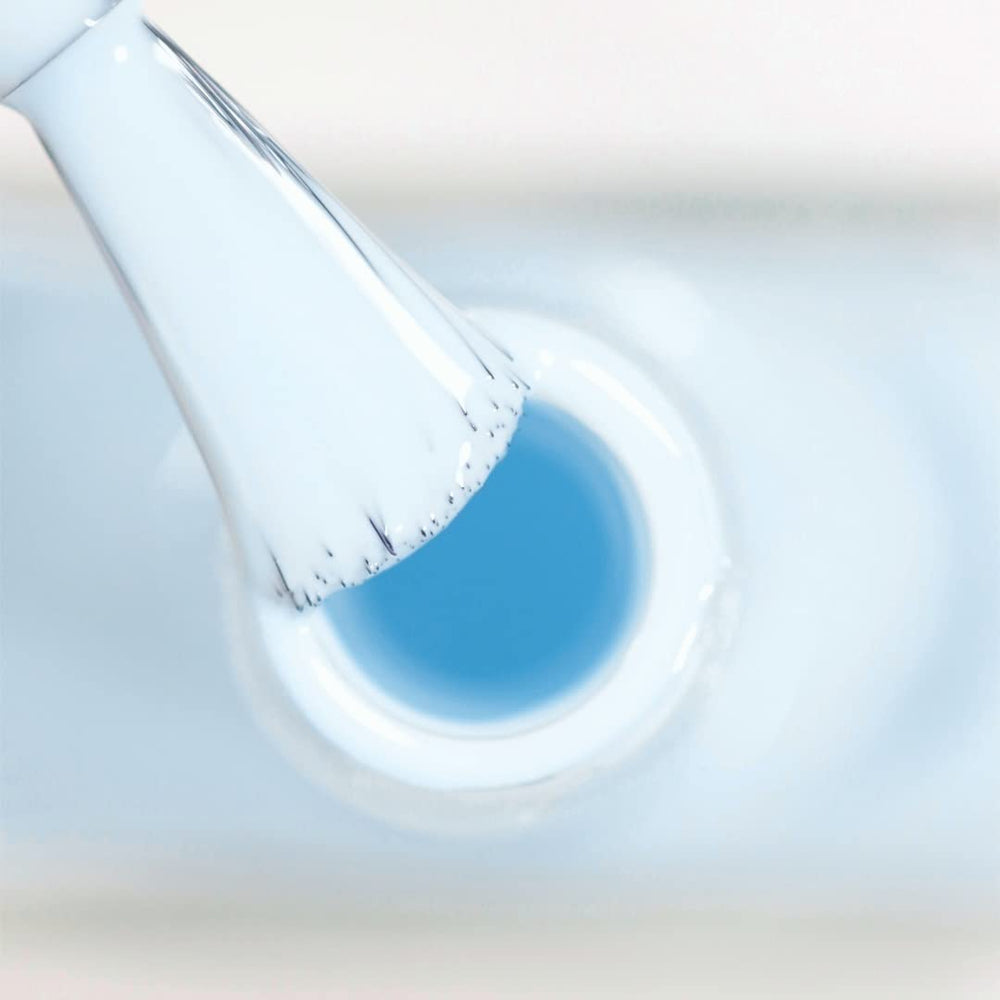 Lakier HYBRYDOWY alessandro Blueberry Slush - pastelowy błękit - Idealne paznokcie w zaledwie 3 krokach, bez diody LED - trwałość aż do 10 dni! 8ml