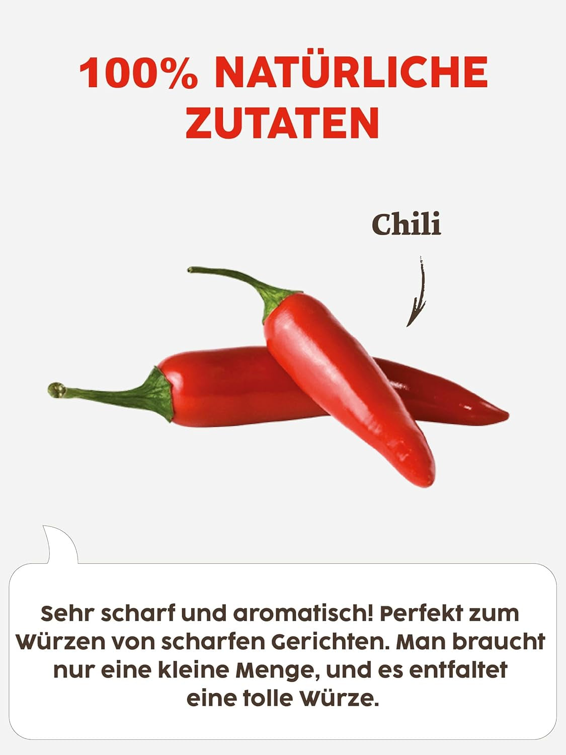 KOTÁNYI Chili Birdseye Pepperoncini Mühle, scharf zum frischen Mahlen, opakowanie 1 (1 x 27g)