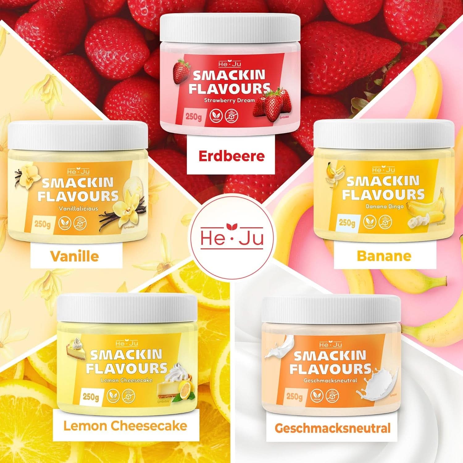 He-Ju, Proszek o neutralnym smaku, 250 gramów Aromas Naty Shop