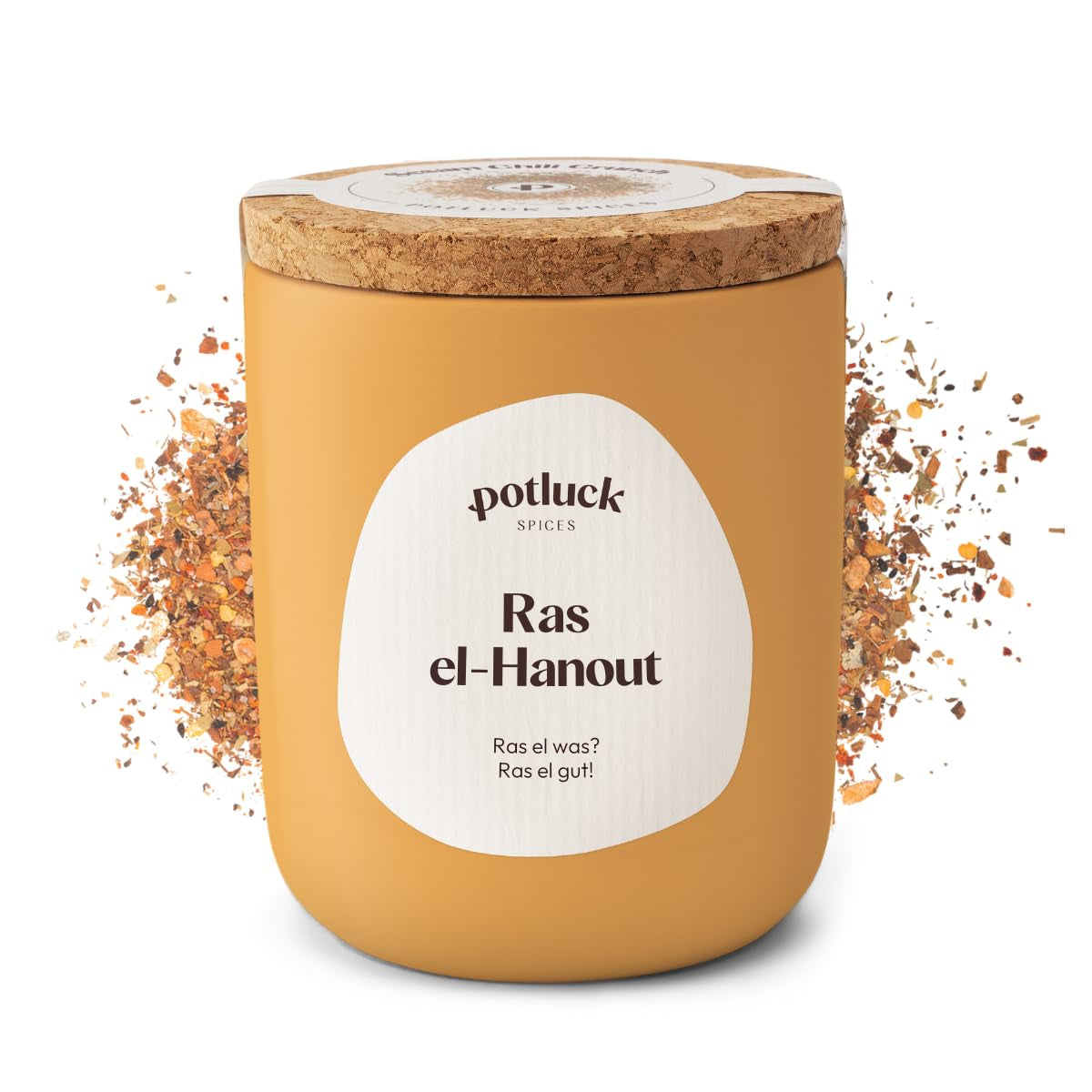 Potluk | Chrupiące Umami | Würzmischung im Keramiktopf | 75 g | Wegańskie, bezglutenowe i z naturalnymi składnikami