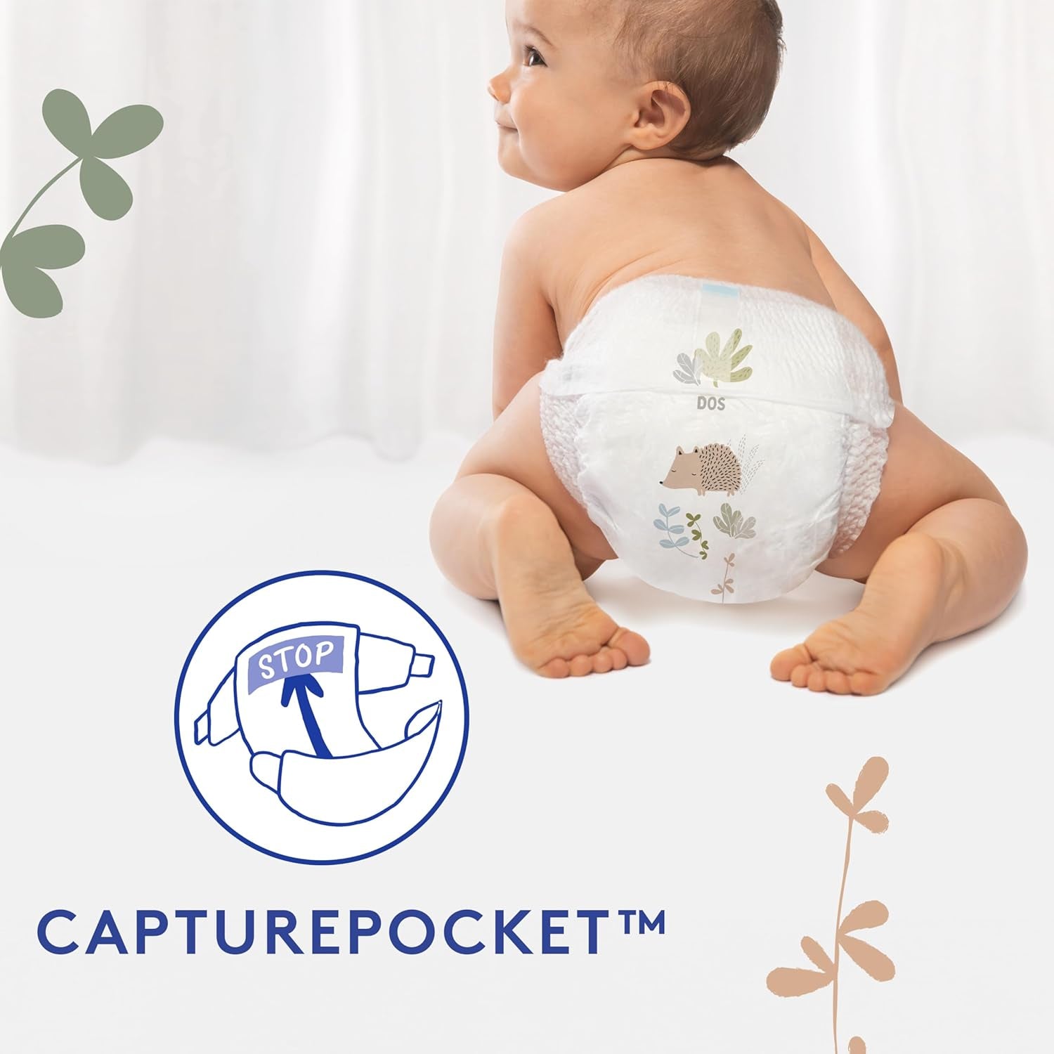 Douceur Naturelle - Majtki, rozmiar 6 (16-26 kg) opakowanie na 1 miesiąc - 112 majtek