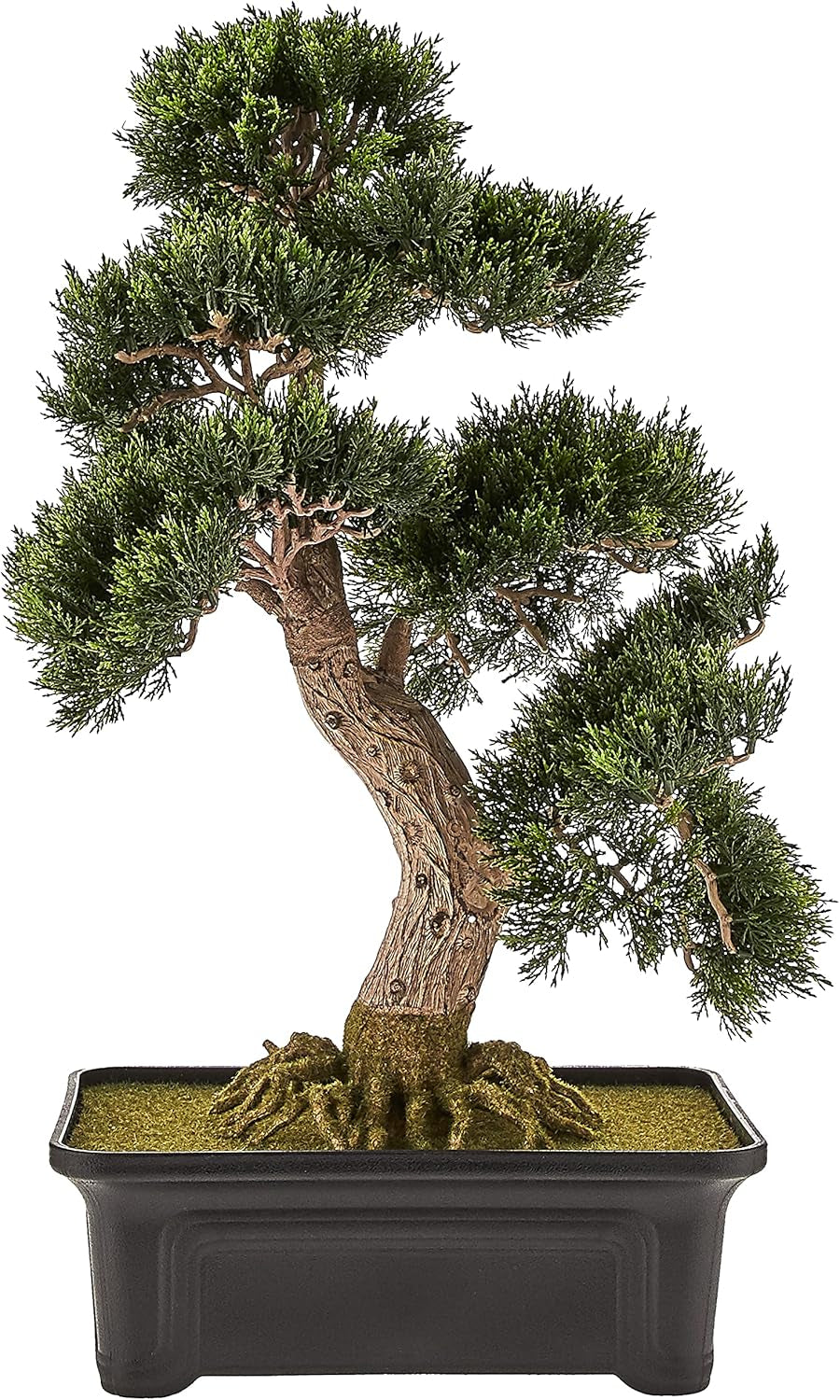 4103 61 Cm Zedern-Bonsai-Seidenpflanze, Grün