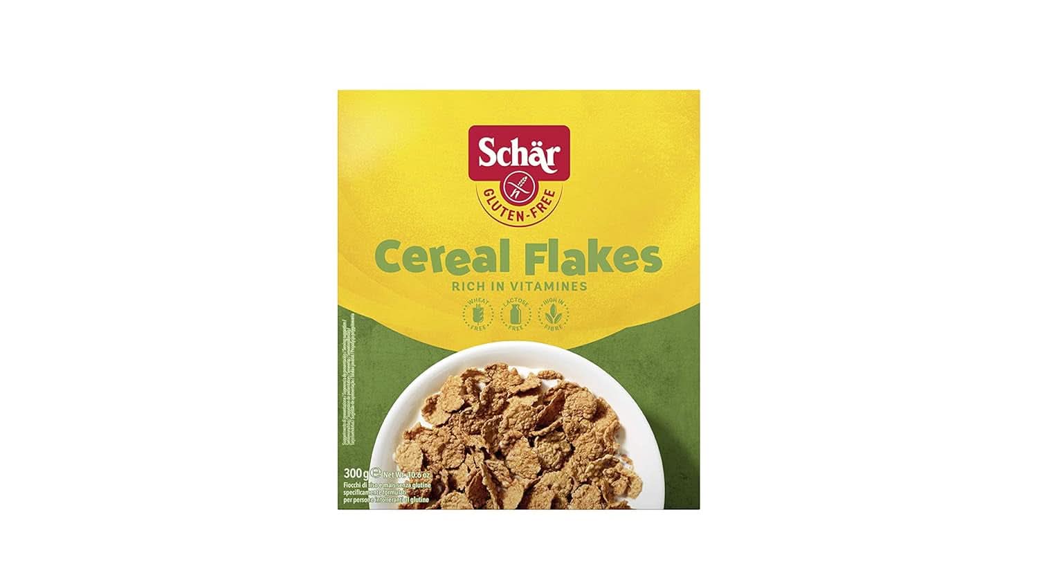 Fulgi de cereale fără gluten 300 grame, pachet de 8 Cereale Naty Shop