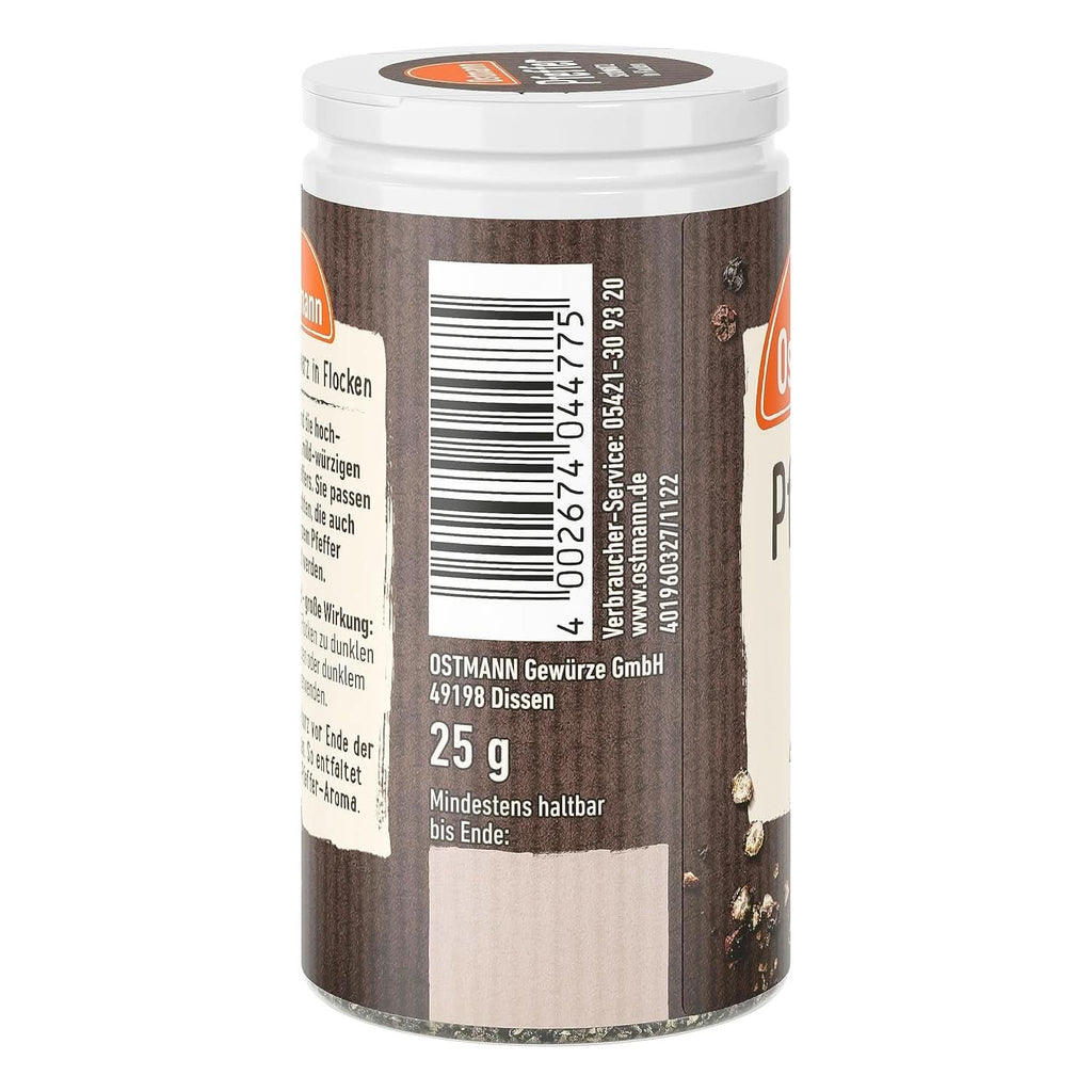 Ostmann - Fulgi de piper negru, 25 grame Condimente Naty Shop