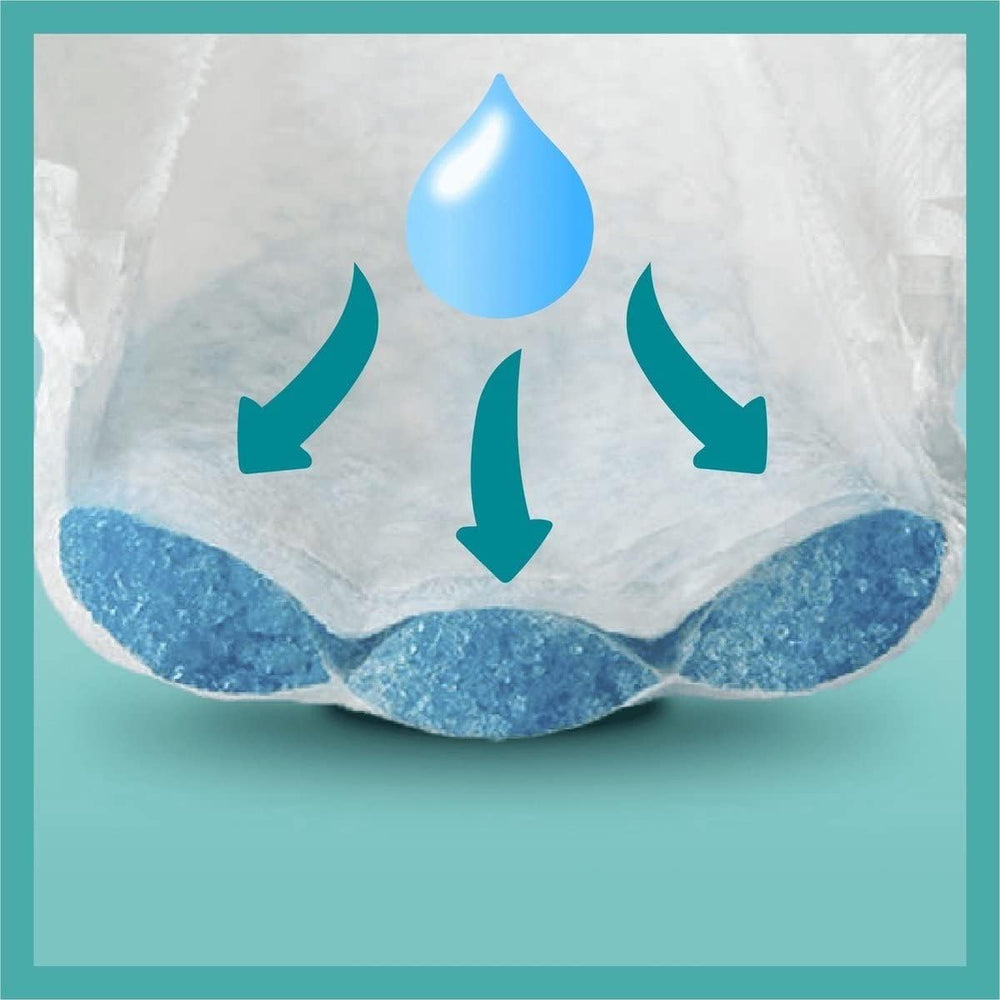 (Stara wersja), Pieluszki dla niemowląt rozmiar 4+ (10-15 kg), 84 sztuki