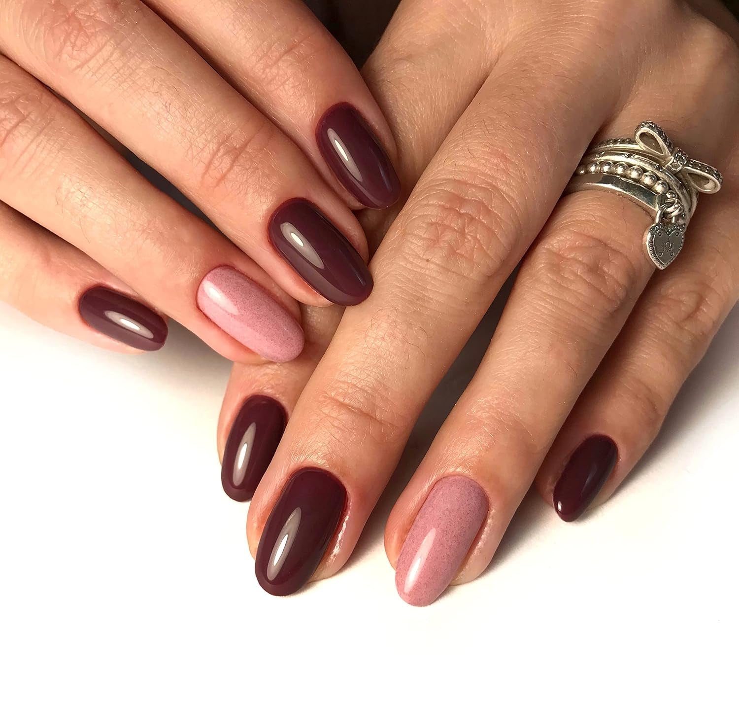 Lakier UV do paznokci Semilac 030 Ciemna Czekolada 7ml Kolekcja Allure