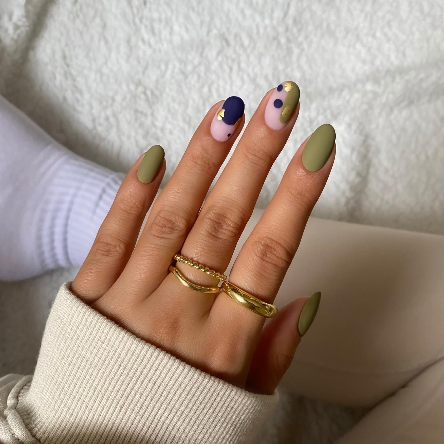 Semilac UV Nagellak Hybrid 421 Baobab Green 7ml Kollektion In To Her Nature