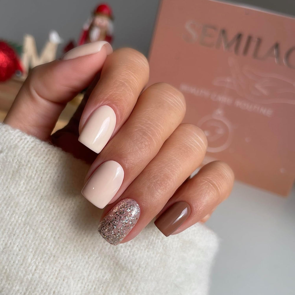 Lakier do paznokci Semilac UV 287 Game Time 7ml Kolekcja Let's Meet